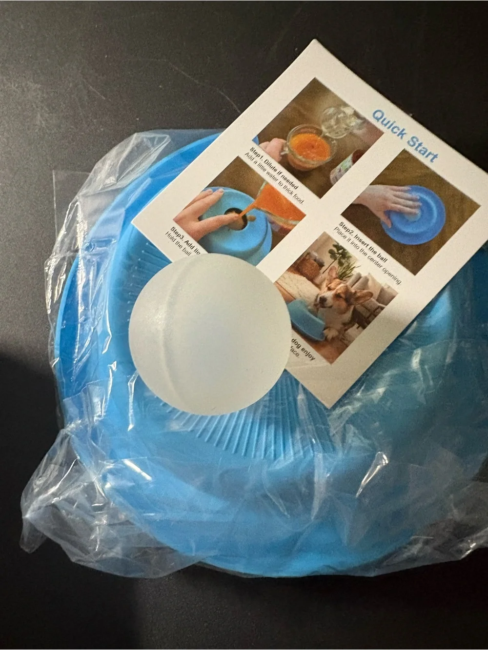 Dog slow feeder bowl